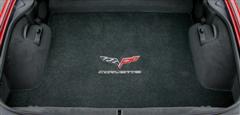 C6 Deck Mat (Coupe) - Black with Double Logo